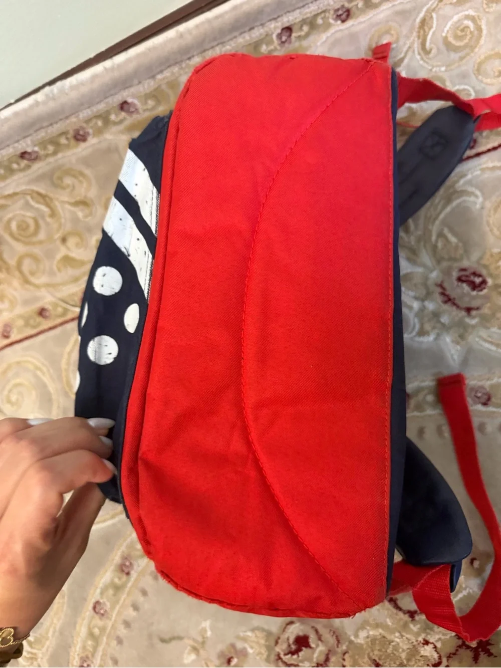 Original Marines Navy and Red Kid’s Backpack